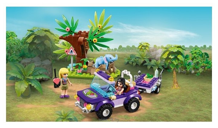 Фотографии LEGO Friends 41421 Джунгли: спасение слонёнка