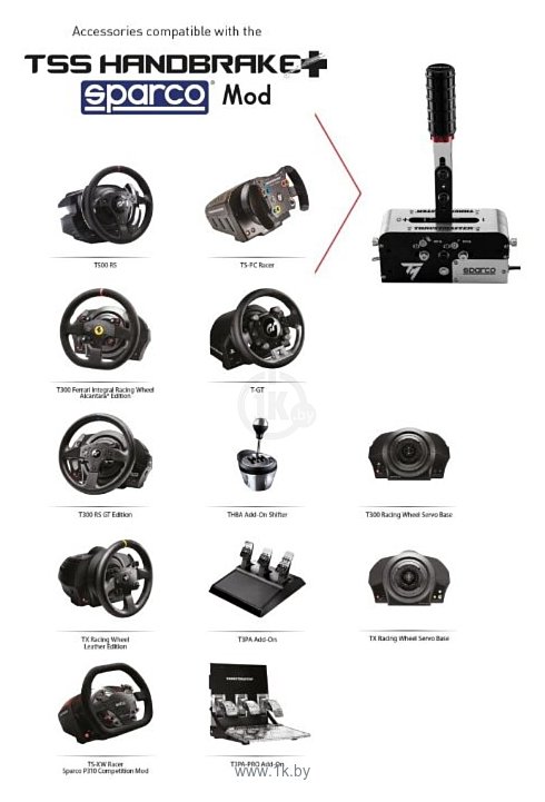 Фотографии Thrustmaster TSS Handbrake Sparco Mod+