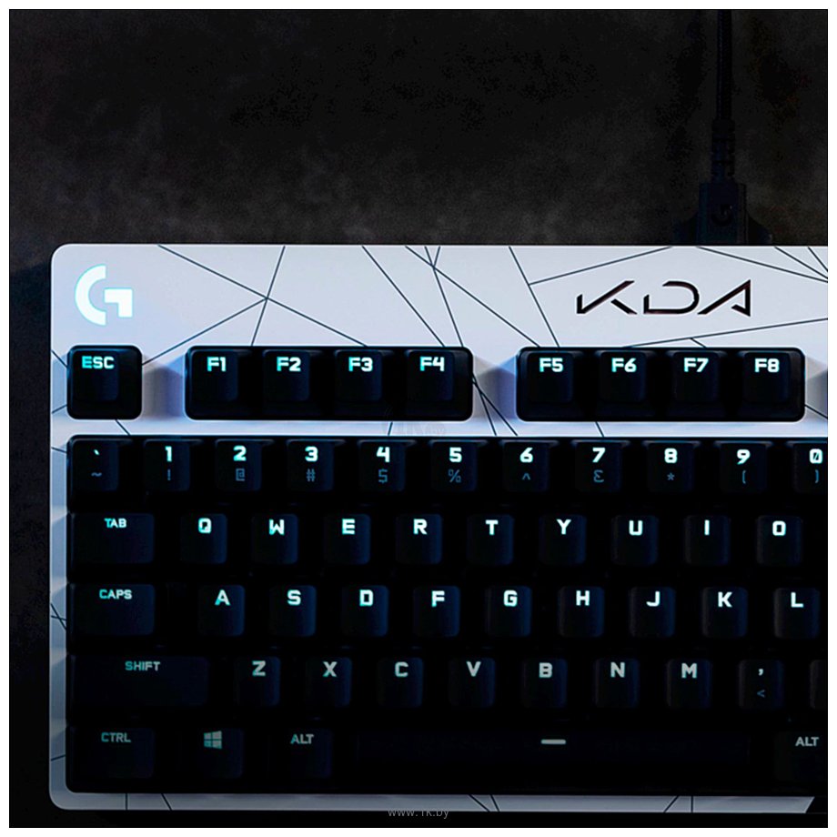 Фотографии Logitech G Pro K/DA GX Brown Tactile (без кириллицы)