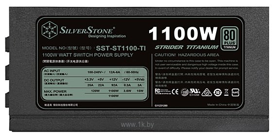 Фотографии SilverStone ST1100-TI v2.0