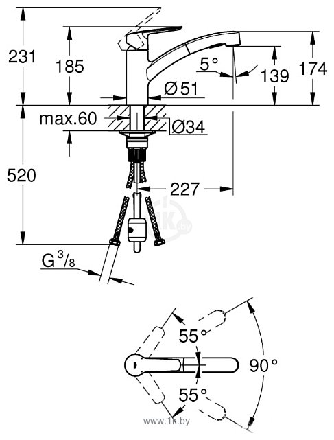 Фотографии Grohe Start 30307001