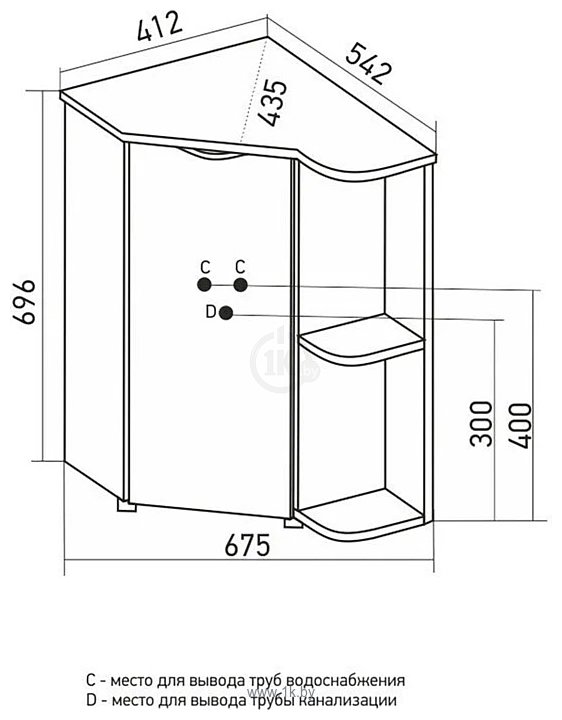 Фотографии Mixline Корнер R 548961 (серый)