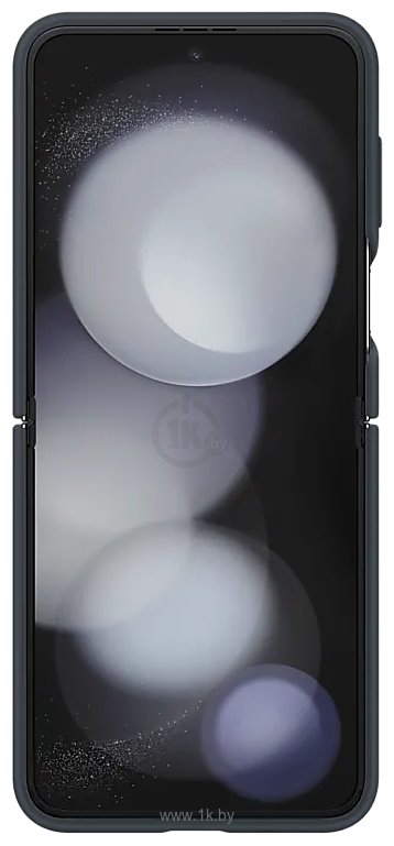 Фотографии Samsung Silicone Case with Ring Z Flip5 (темно-синий)