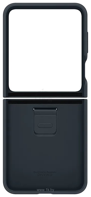 Фотографии Samsung Silicone Case with Ring Z Flip5 (темно-синий)
