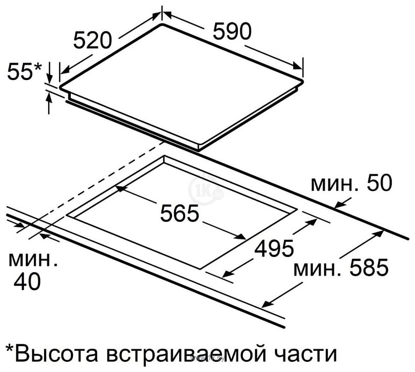 Фотографии MAUNFELD CVI604EXWH