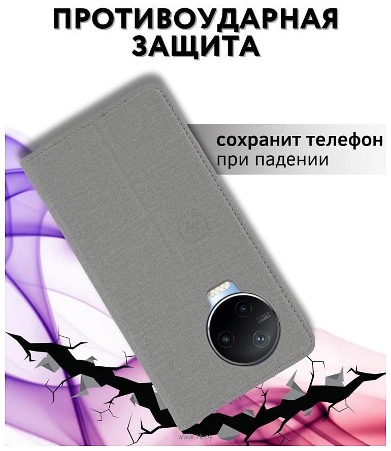 Фотографии Bingo Book для INFINIX Note 12 Pro 4G/Note 12 2023 (серый)