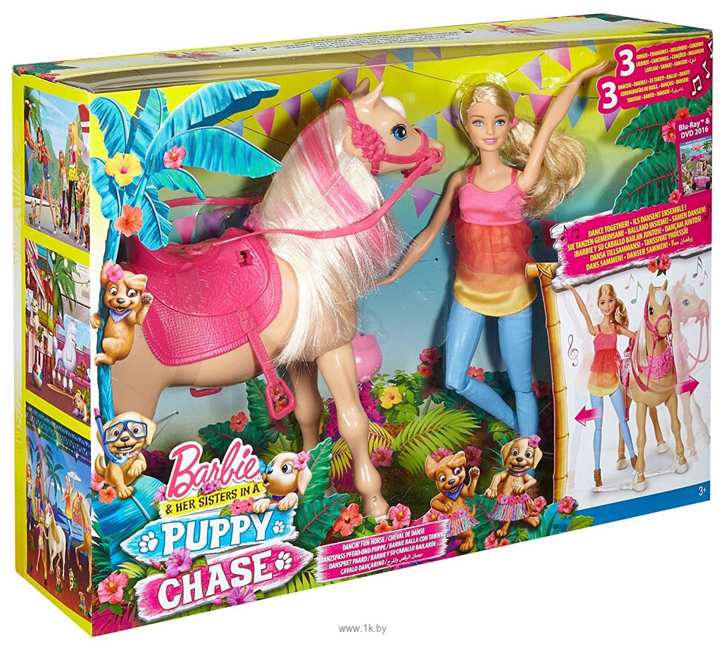 Фотографии Barbie Doll & Dancin Fun Horse DMC30