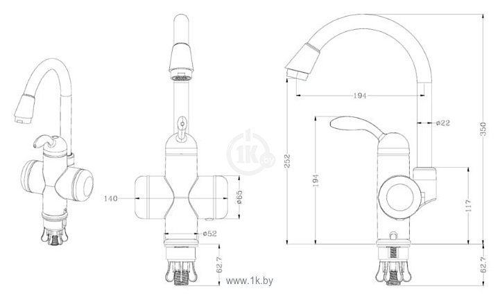 Фотографии Ростовская Мануфактура Сантехники SL127EL-020F