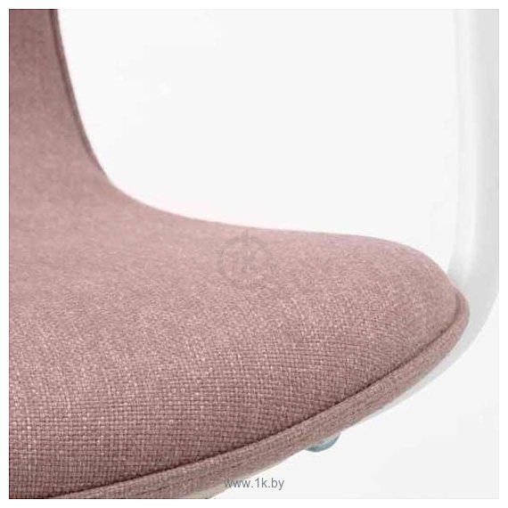 Фотографии Ikea Лонгфьелль 693.204.76 (гуннаред светлый коричнево-розовый/белый)