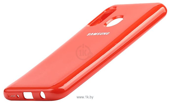 Фотографии EXPERTS Jelly Tpu 2mm для Samsung Galaxy A40 (красный)