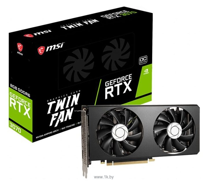 Фотографии MSI GeForce RTX 3070 TWIN FAN OC 8GB