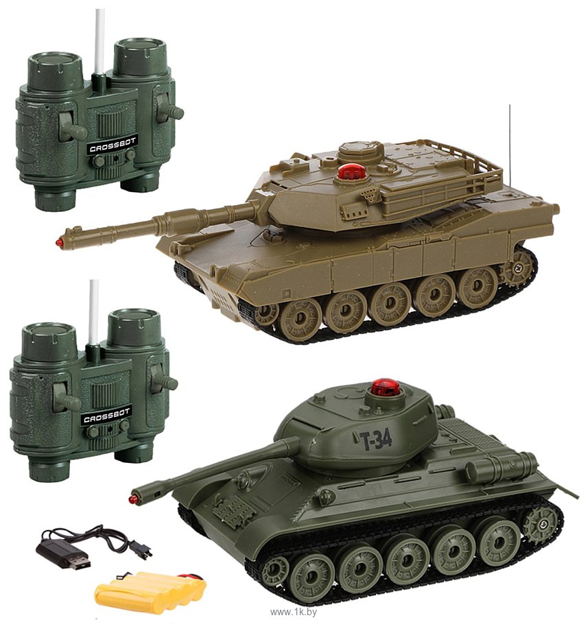 Фотографии Crossbot Танковый Бой Abrams M1A2 и Т-34 870634