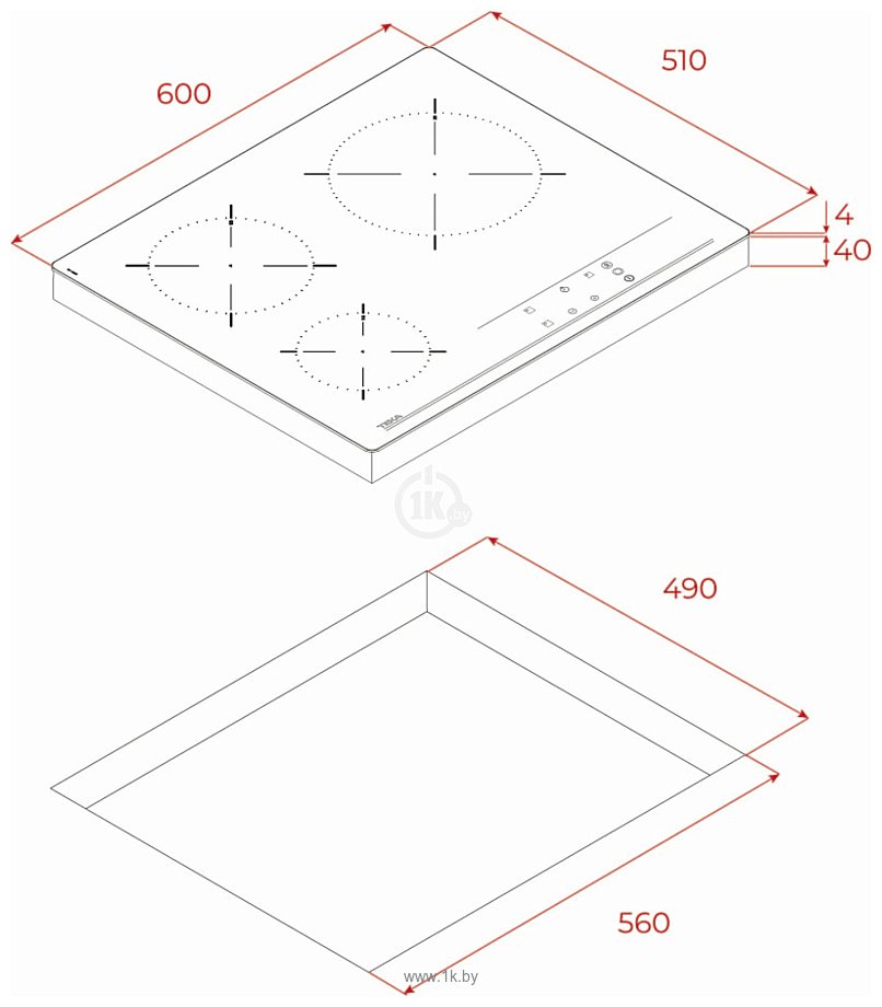 Фотографии TEKA TBC 63632 TTC 112530007 (черный)