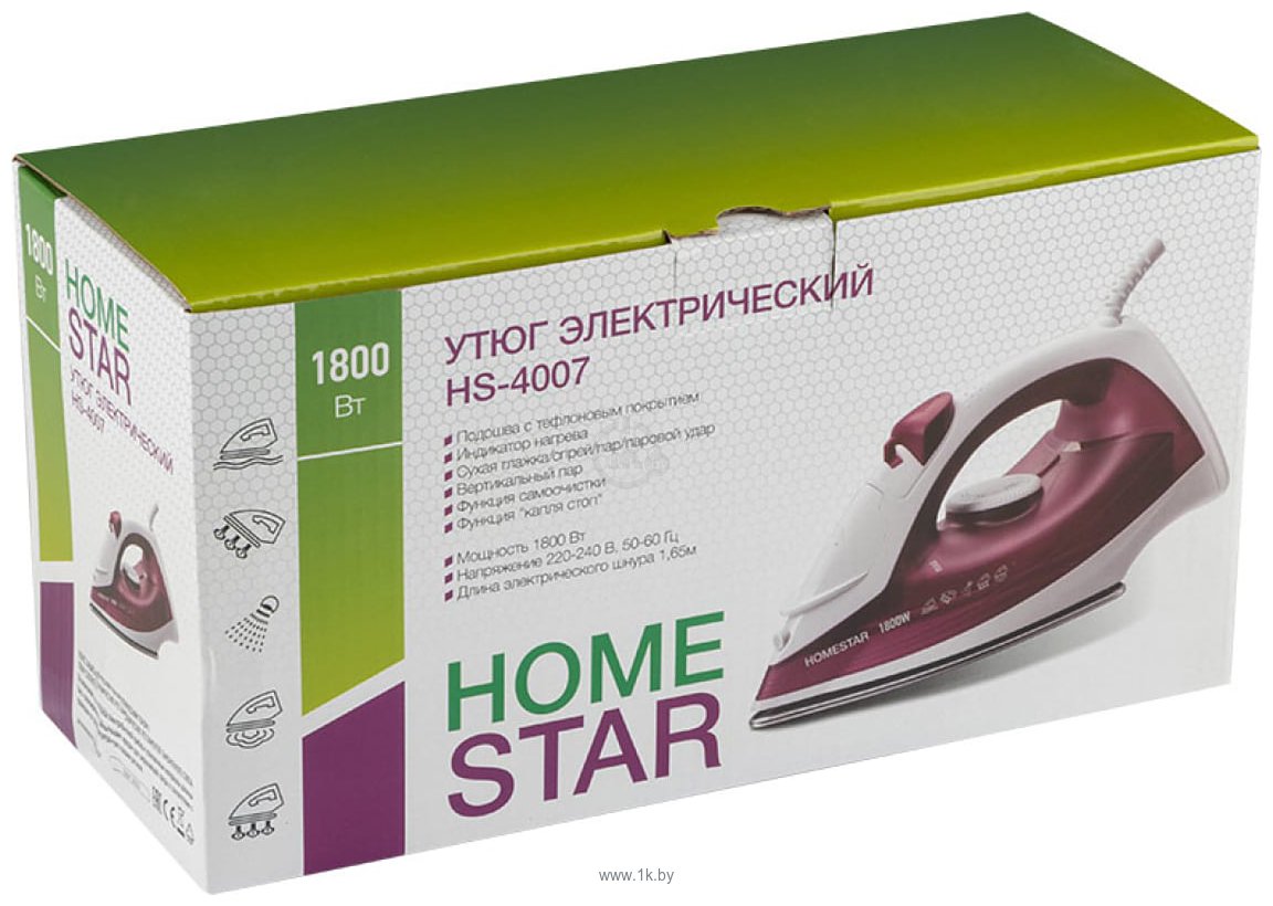 Фотографии HomeStar HS-4007 (фиолетовый)