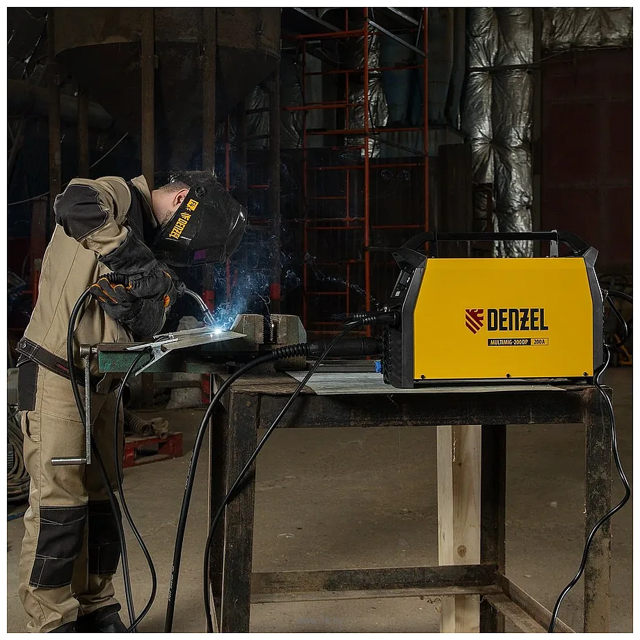 Фотографии Denzel MultiMIG-200DP Synergy Double Pulse Фотографии Denzel MultiMIG-200DP Synergy Double Pulse