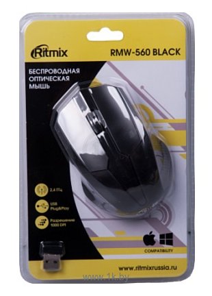 Фотографии Ritmix RMW-560 black USB