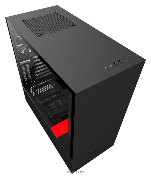 Фотографии NZXT H500i Black/red