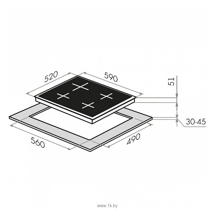 Фотографии MAUNFELD EEHE 64.5EB/KG