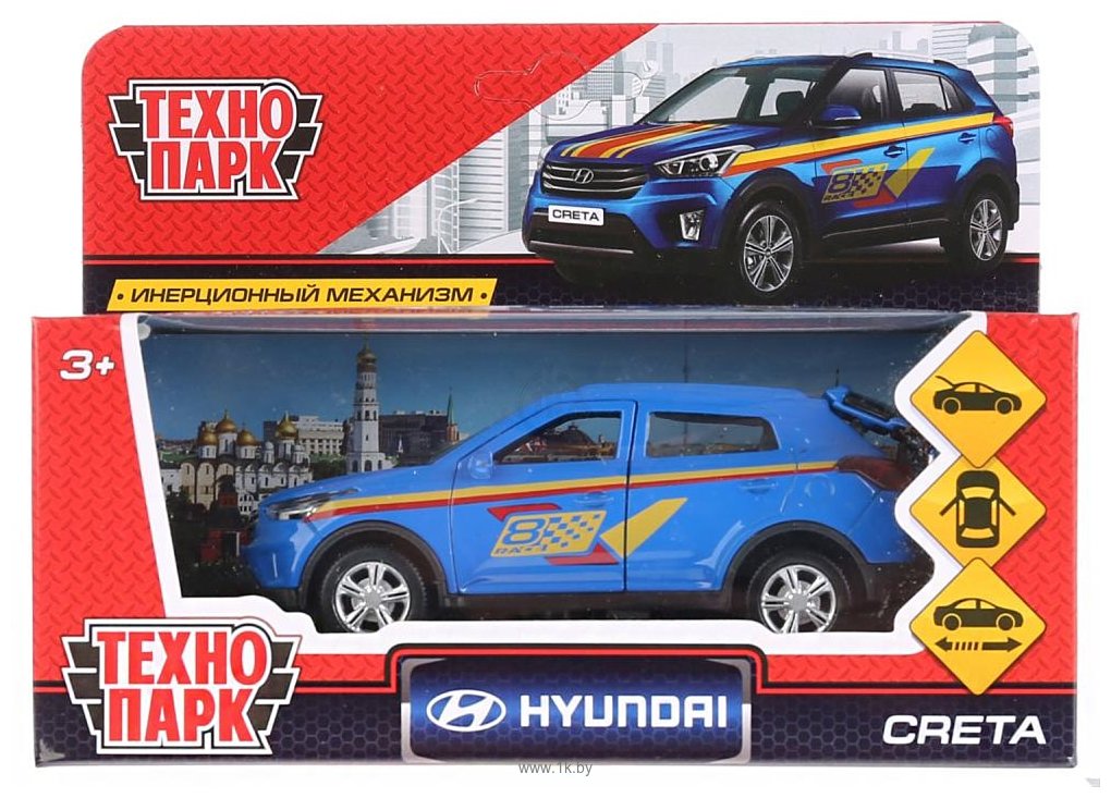 Фотографии Технопарк Hyundai Creta Sport (синий)