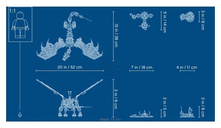 Фотографии LEGO Ninjago 71721 Дракон чародея-скелета