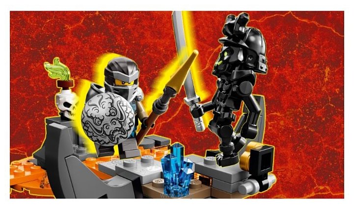 Фотографии LEGO Ninjago 71721 Дракон чародея-скелета