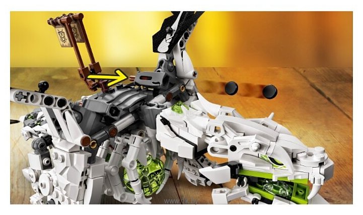 Фотографии LEGO Ninjago 71721 Дракон чародея-скелета