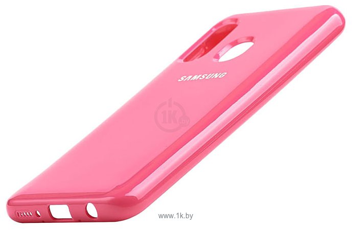 Фотографии EXPERTS Jelly Tpu 2mm для Samsung Galaxy A40 (розовый)