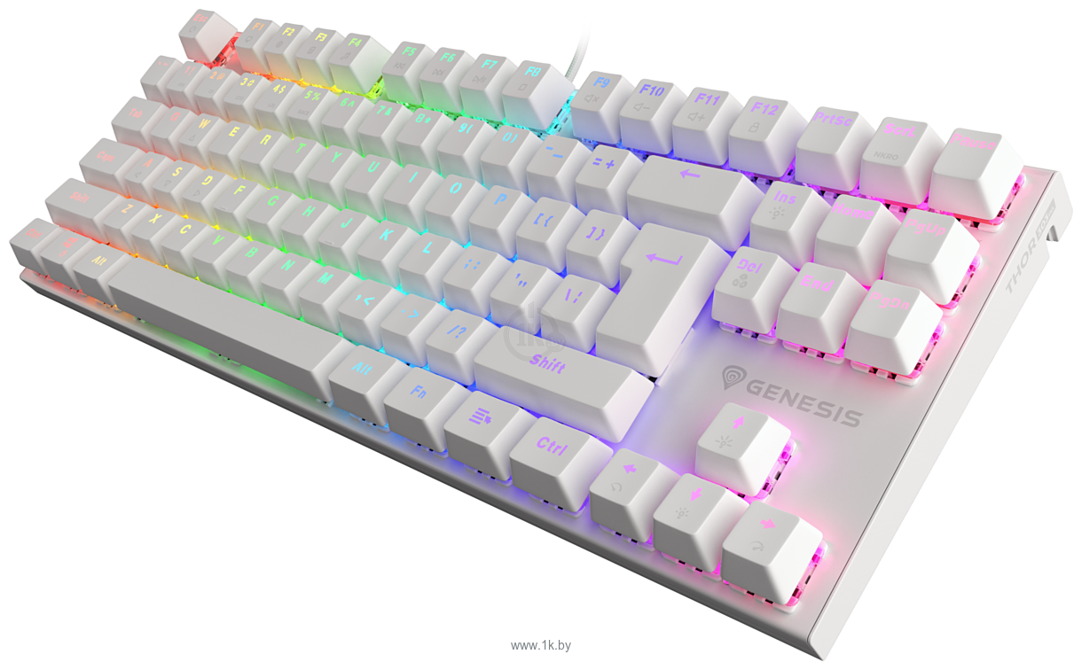 Фотографии Genesis Thor 303 TKL RGB white (без кириллицы)