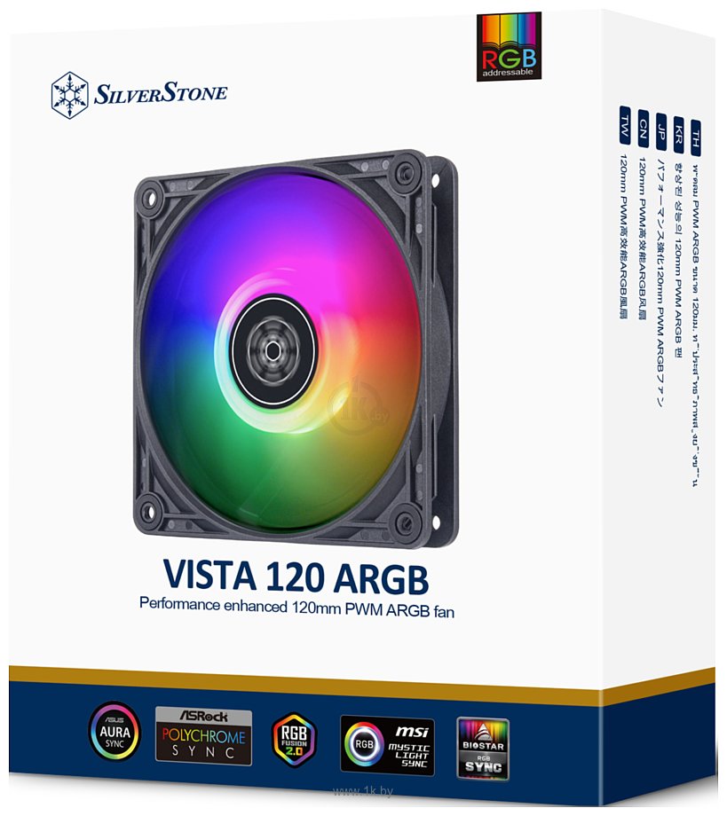 Фотографии SilverStone Vista 120 ARGB SST-VS120B-ARGB