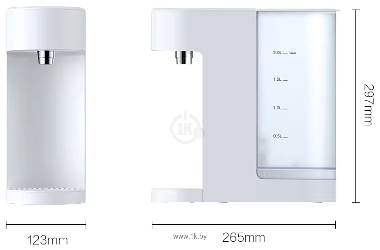 Фотографии Viomi Desktop Instant Hot Water Dispenser 2.0L MY2