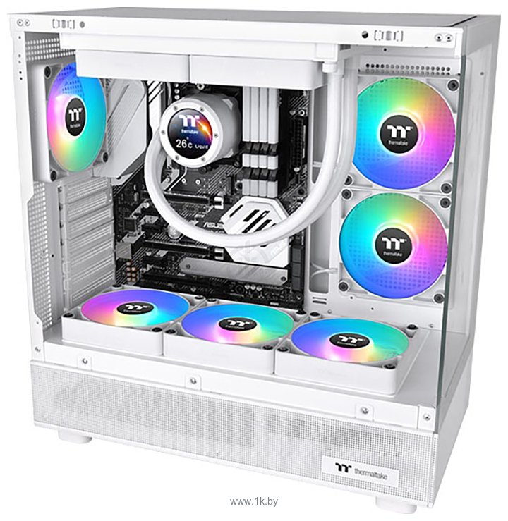 Фотографии Thermaltake CT120 Sync Reverse ARGB 2-Fan Pack CL-F175-PL12SW-A