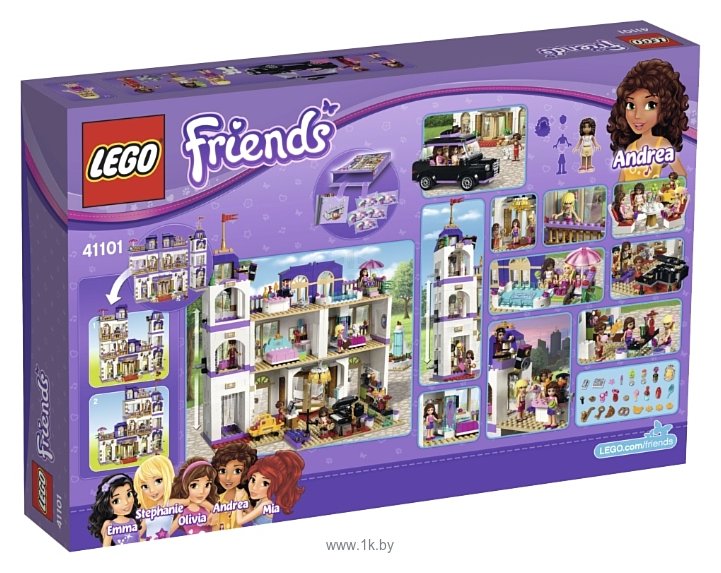 Фотографии LEGO Friends 41101 Гранд-отель в Хартлейк Сити