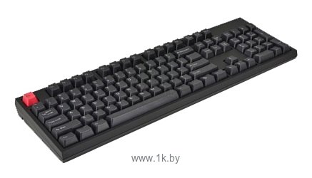 Фотографии WASD Keyboards V2 104-Key Doubleshot PBT black/Slate Mechanical Keyboard Cherry MX Red black USB
