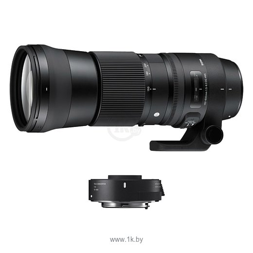 Фотографии Sigma AF 150-600mm f/5.0-6.3 Contemporary + TC-1401 Teleconverter Canon EF
