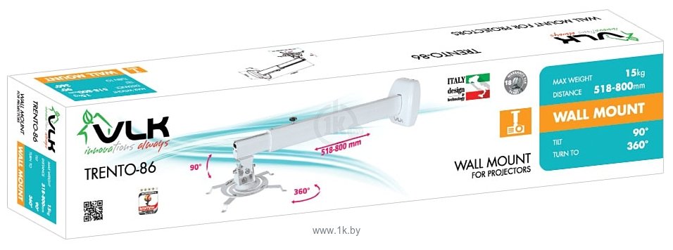 Фотографии VLK TRENTO-86 (белый)