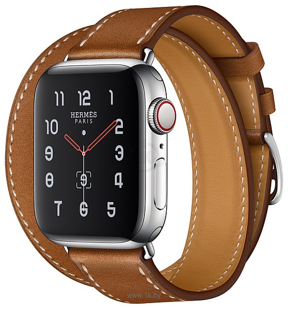 Фотографии Apple Watch Hermes Series 5 40mm GPS + Cellular Stainless Steel Case with Double Tour
