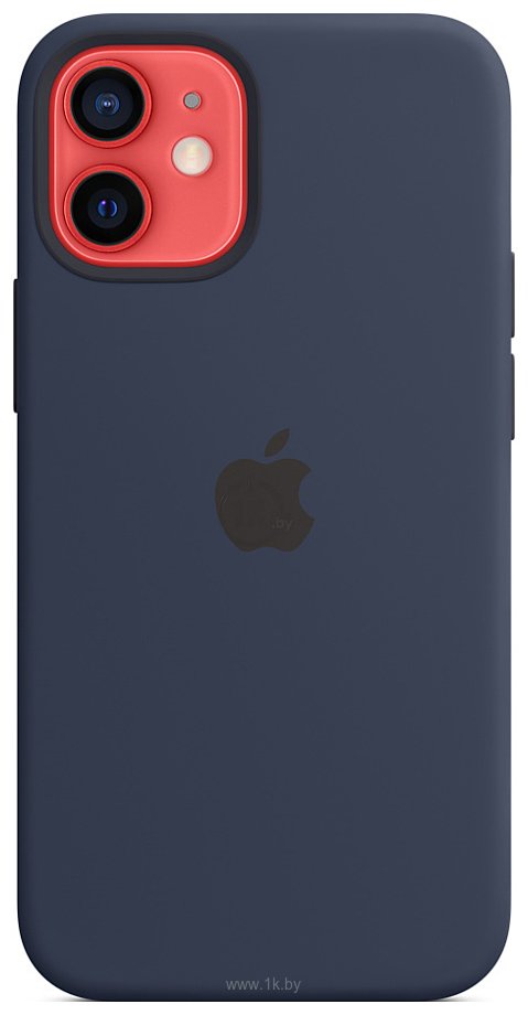 Фотографии Apple MagSafe Silicone Case для iPhone 12 mini (темный ультрамарин)