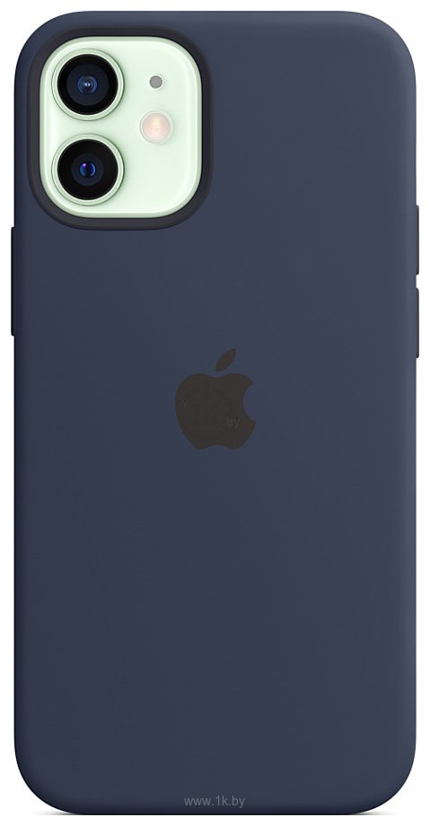 Фотографии Apple MagSafe Silicone Case для iPhone 12 mini (темный ультрамарин)