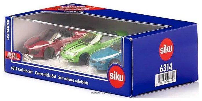 Фотографии Siku Mercedes SLK и Audi R8 Spyder и BMW 645i 6314