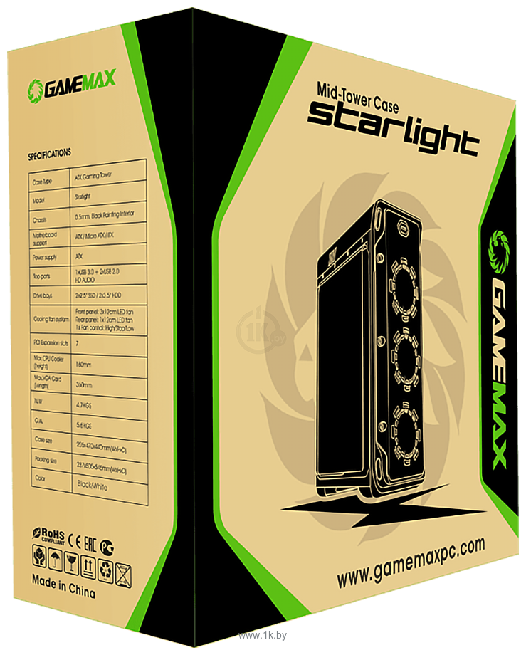 Фотографии GameMax StarLight FRGB (белый)