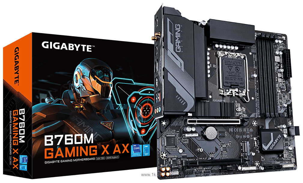 Фотографии Gigabyte B760M Gaming X AX (rev. 1.x)