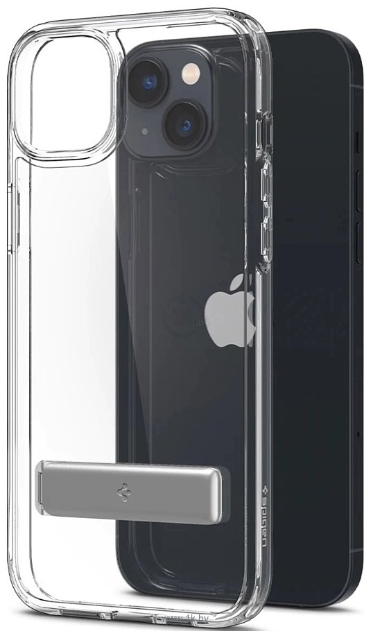 Фотографии Spigen Ultra Hybrid S iPhone 14 Crystal Clear ACS05051 (прозрачный)