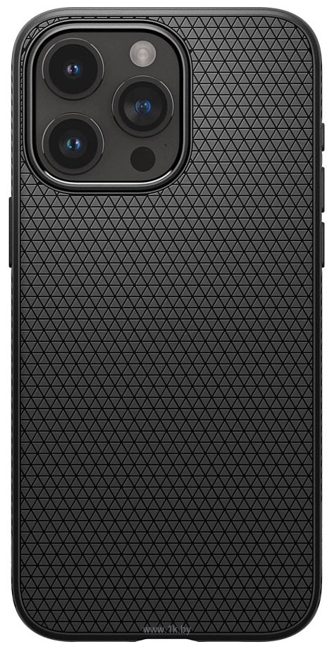 Фотографии Spigen Liquid Air для iPhone 15 Pro Max ACS06562 (черный)