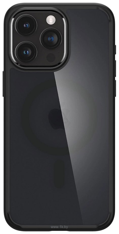 Фотографии Spigen Ultra Hybrid (MagFit) для iPhone 15 Pro Max ACS06581 (черный)