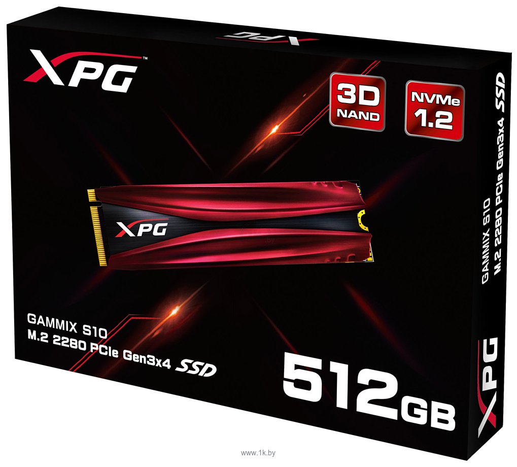 Фотографии ADATA XPG GAMMIX S10 512GB ASX7000NPC-512GT-C