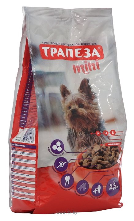 Фотографии Трапеза Мини для взрослых собак мелких пород (2.5 кг)