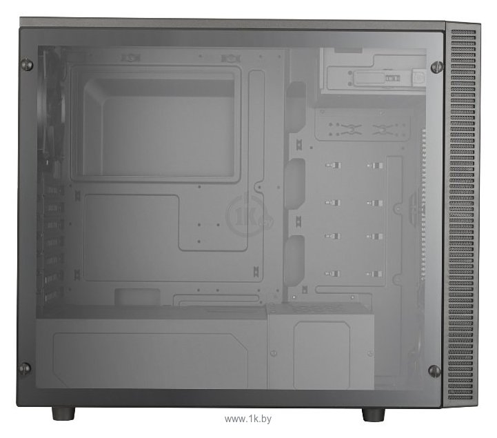 Фотографии Cooler Master MasterBox E500L (MCB-E500L-KA5N-S01) w/o PSU Black/red