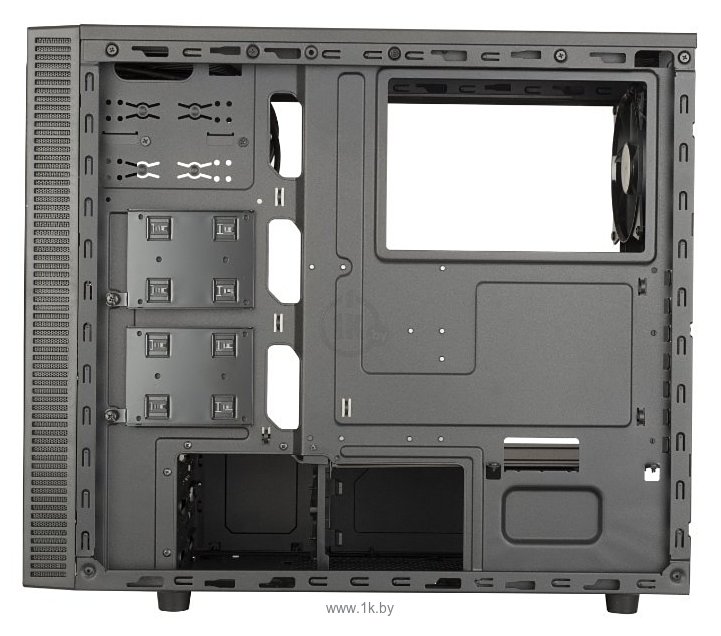 Фотографии Cooler Master MasterBox E500L (MCB-E500L-KA5N-S01) w/o PSU Black/red