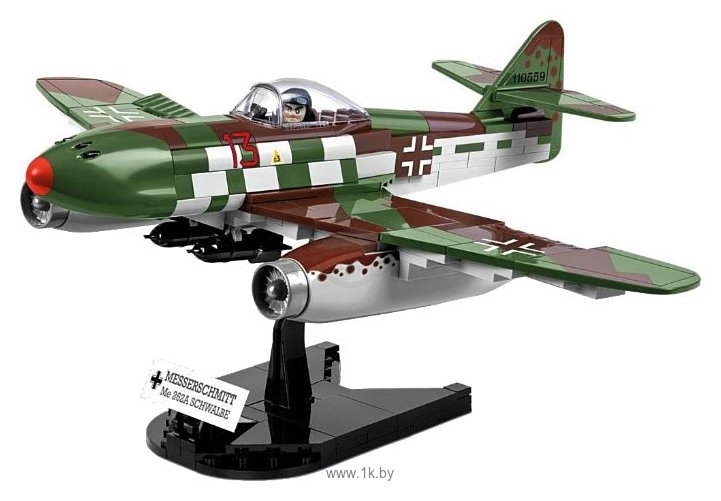Фотографии Cobi Small Army World War II 5543 Истребитель Messerschmitt ME 262A