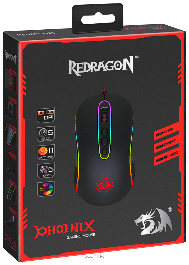 Фотографии Redragon Phoenix 2 RGB black USB